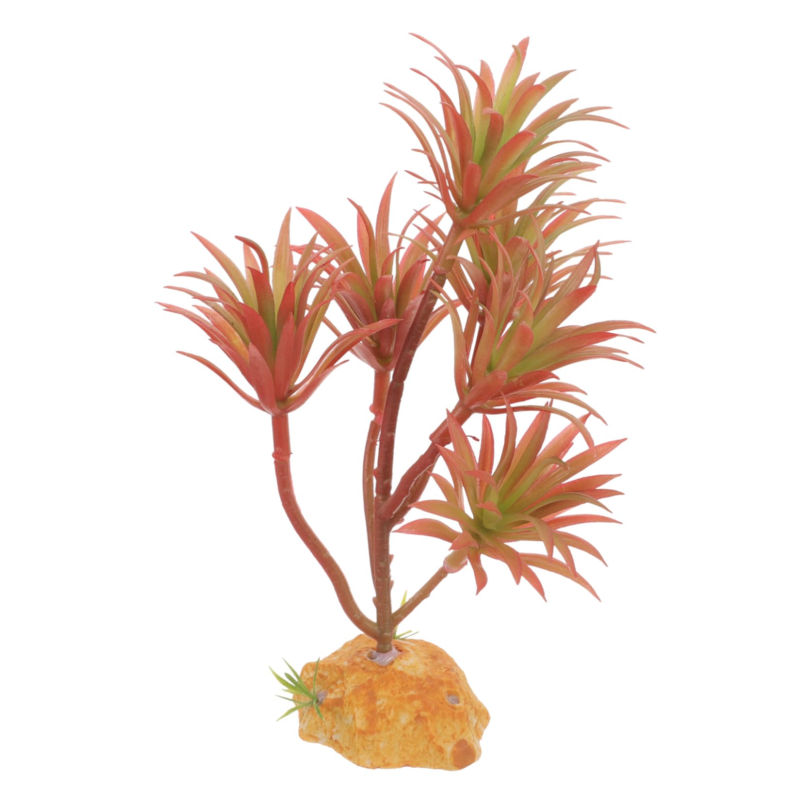 Sosoport 5 Pz Piante verdi e paesaggistiche simulate decorazioni per acquari piante acquatiche artificiali eucalipto pianta artificiale dell'acquario piante d'acquario finte betta pesce