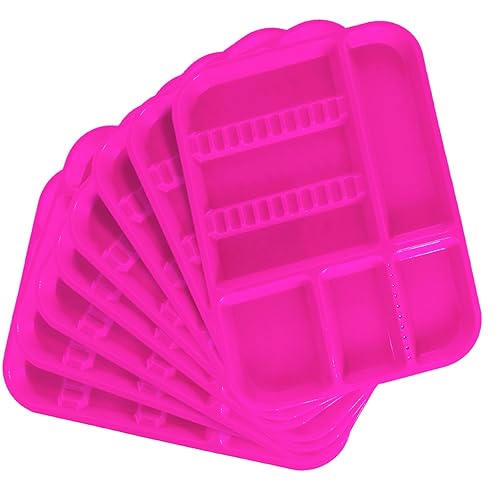 Miniatura 25 de LA MIERE Bandeja dividida para instrumentos dentales, bandeja de configuración dividida autoclavable, bandeja dividida separada B-Lok, tamaño B