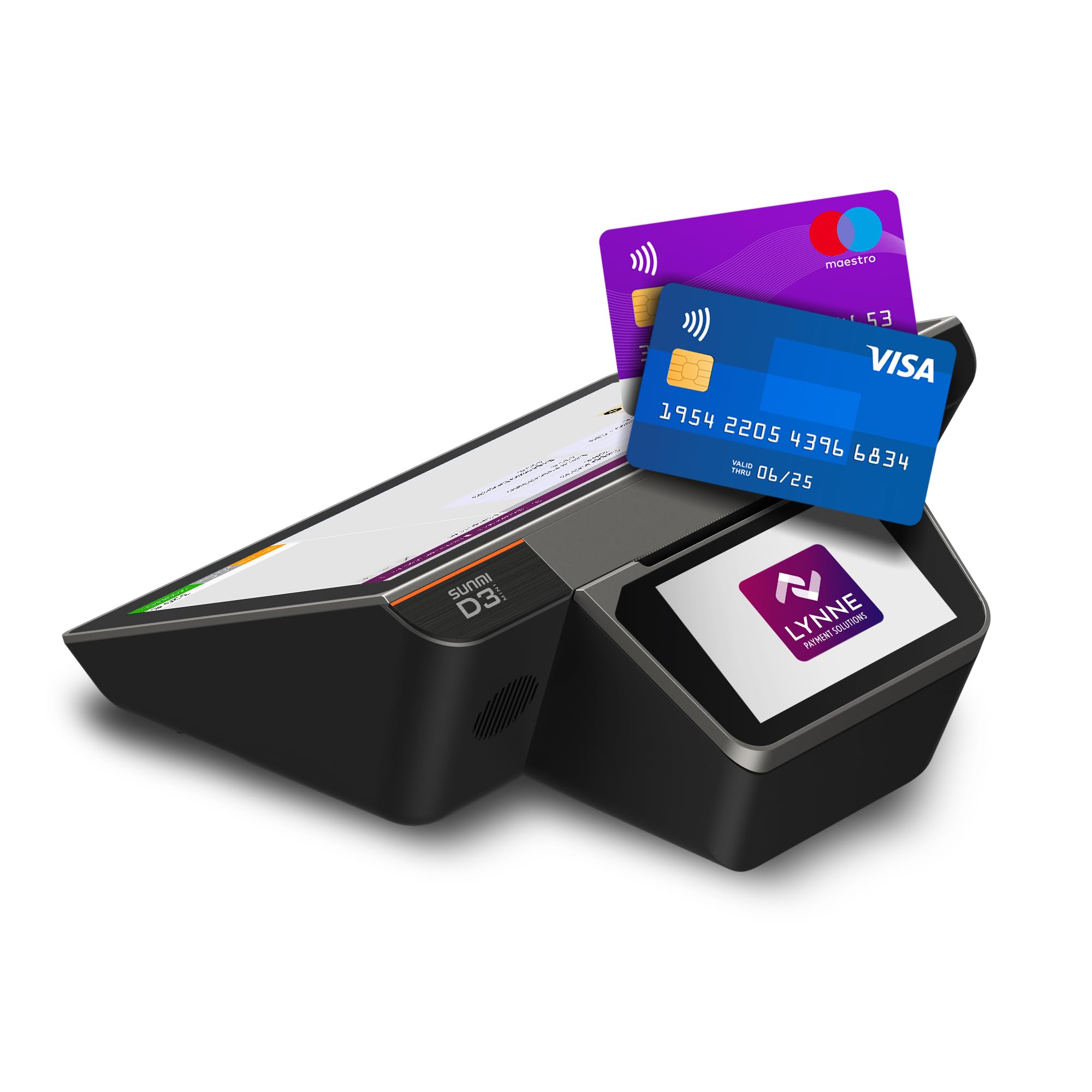 Registrierkasse TSE ready Kassensystem mit Kartenterminal Bondrucker Kasse Kartenzahlungsgerät Gastronomie Handel D3 mini Allrounder PLUS