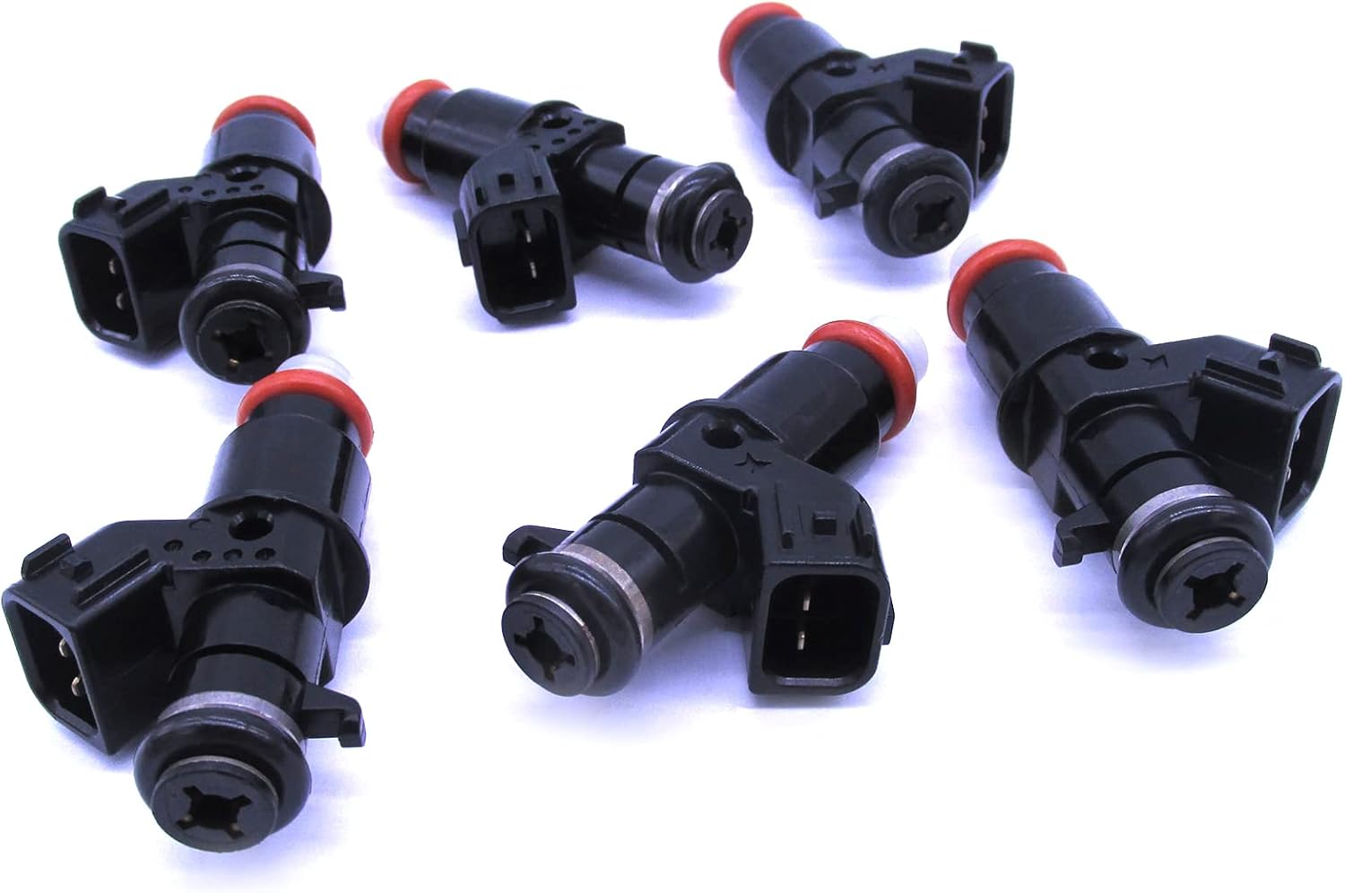 16450-RCA-A01 FJ485 842-12289 Fuel Injector for Honda Accord Odyssey Ridgeline Pilot Acura ILX MDX TL 3.0L 3.2L 3.5L, 6 pcs