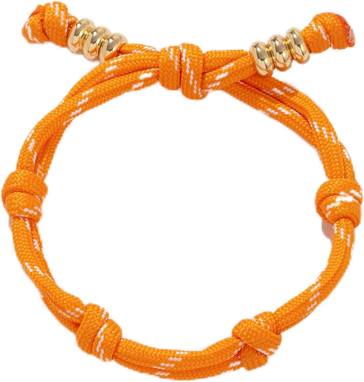 Colorful Double Layer Woven Braided Bracelet Adjustable Sliding Knot Stylish Fashion Wristband Friendship Gift for Women Men