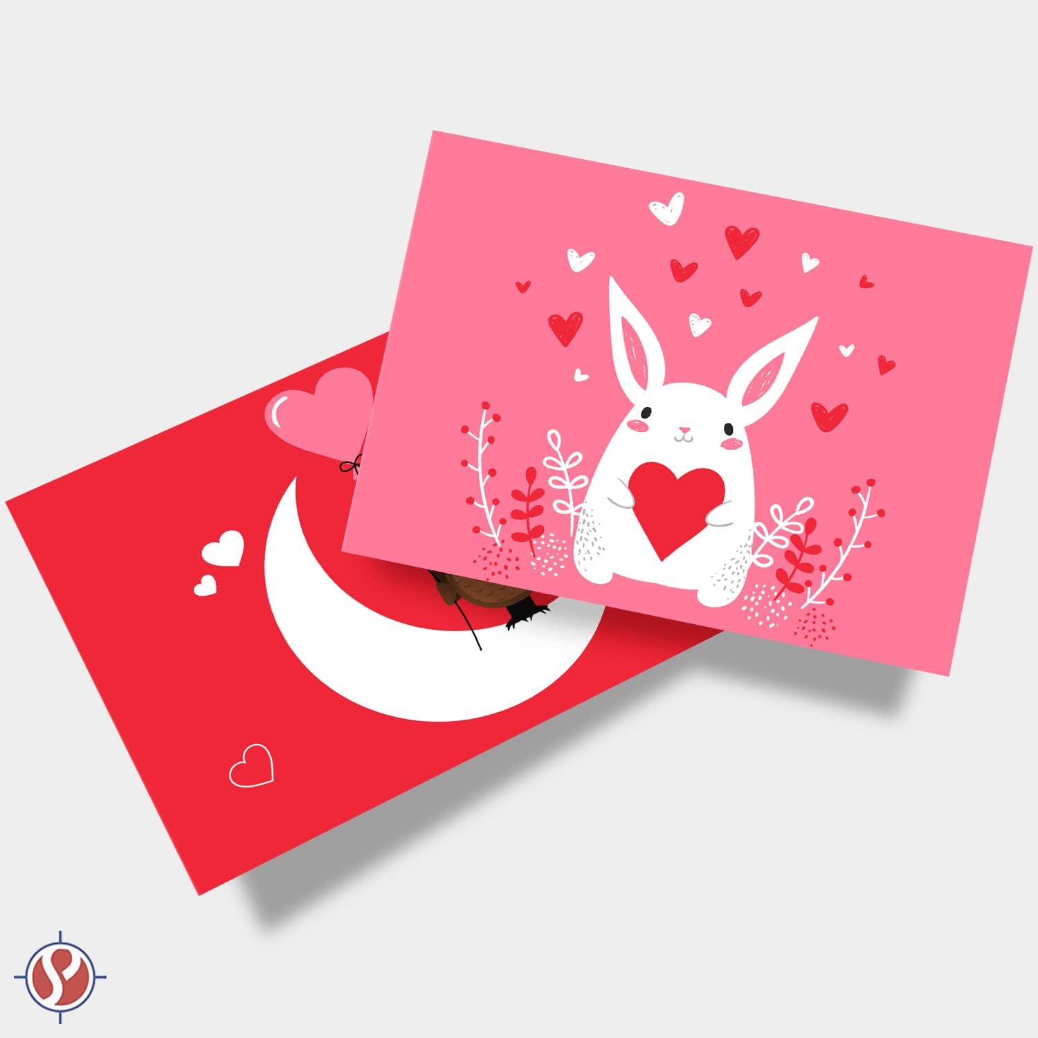 Valentine’s Colored Card Stock Paper, Valentines Day Red, Pink & White 8.5 x 11" Cardstock for Valentine Greetings, Gift Tags, Art & Crafts, Invitations | 25 Red, 25 Pink, 50 White (100 Sheets Total)