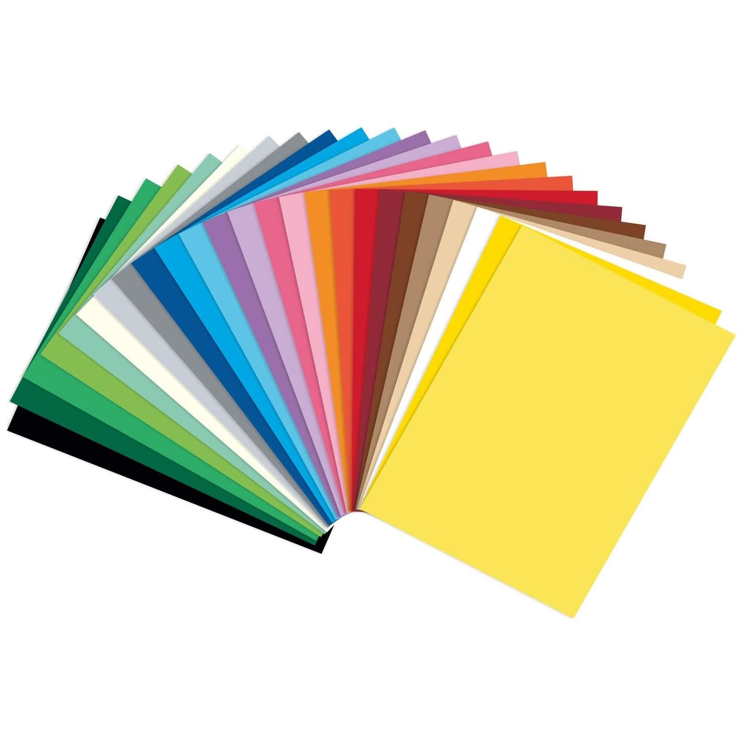 folia 614/250 09 - Fotokarton Mix, DIN A4, 300 g/qm², 250 Blatt, sortiert in 25 Farben, zum Basteln und kreativen Gestalten von Karten, Fensterbildern und für Scrapbooking