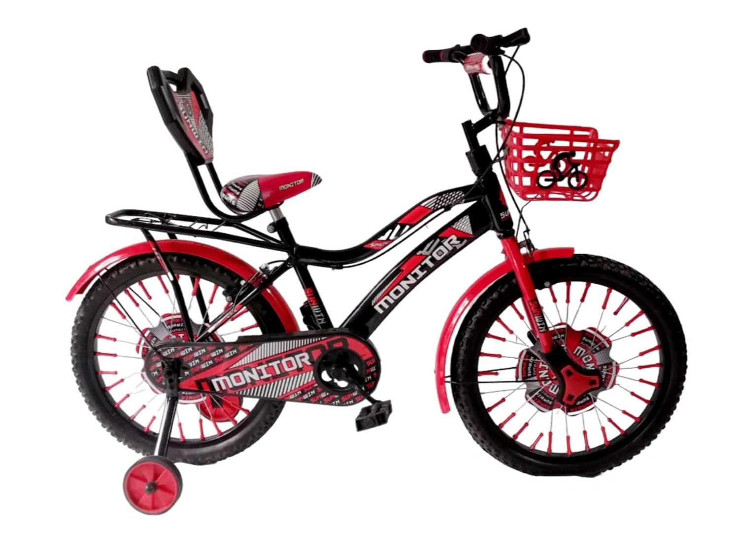 SUNWIN Monitor 20T Sparkle Colour PU TYRE TUBELESS Kids BMX Cycle Steel Rim 20 INCH Single Speed 6 to 8 Year for Boys and Girls RED Black (B0DC69JB85) Amazon Price History, Amazon Price Tracker