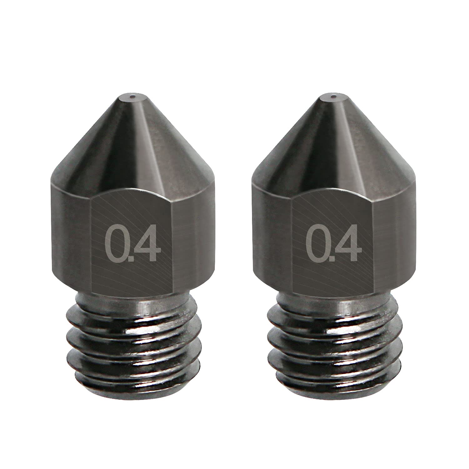 Buse imprimante 3D M6 1.75 mm en acier renforcé pour éradiquer le colmatage des filaments