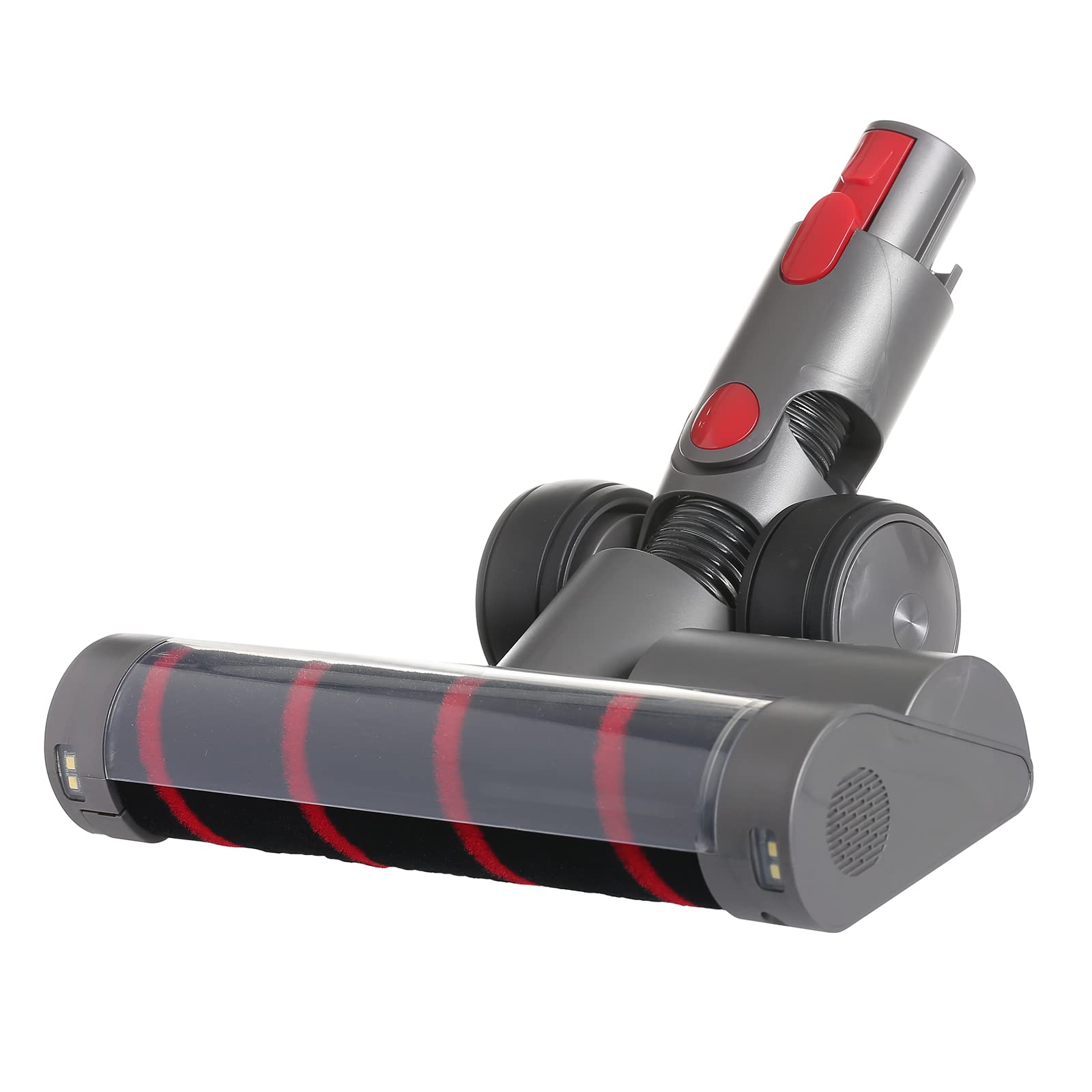 Masterpart Multicolor Soft Roller Brush Head Quick Release Wheeled Floor Tool Compatible With Dyson V8, Sv10, Sv25