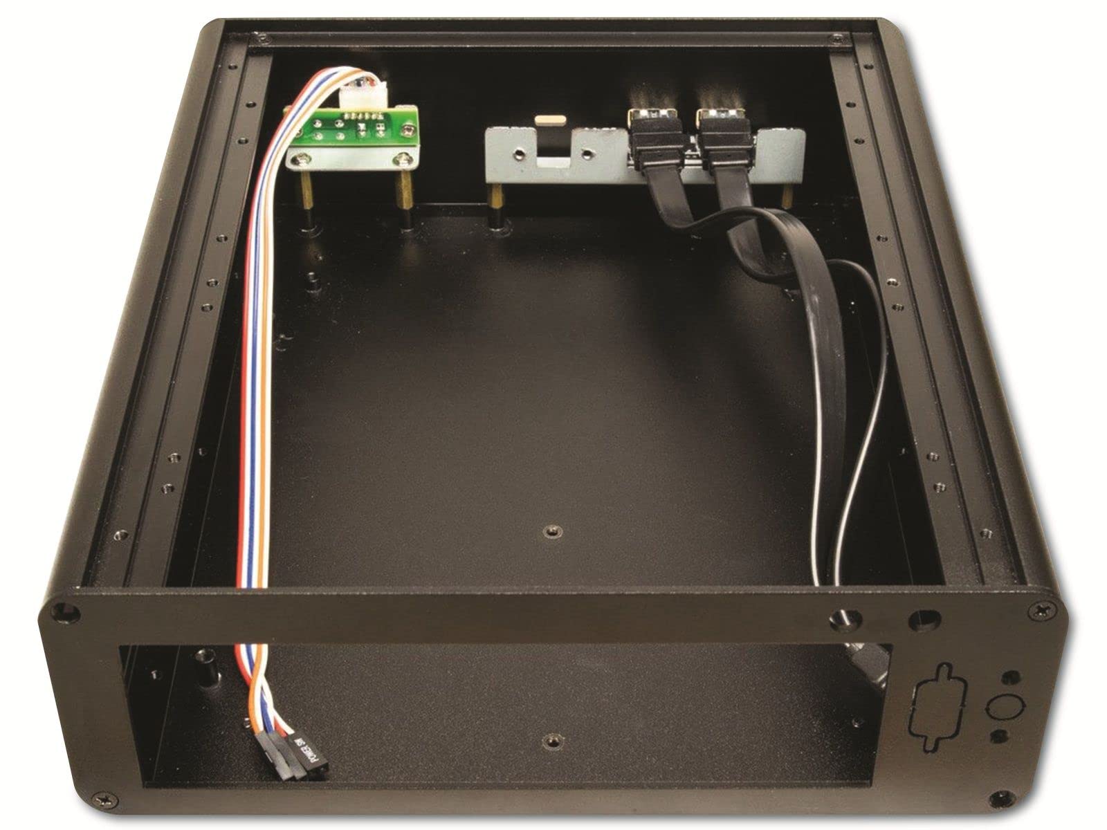 INTER TECH CAJA PC GEH MINI ITX IP-60 NEGRO 2XUSB 3.0 77X210X240MM