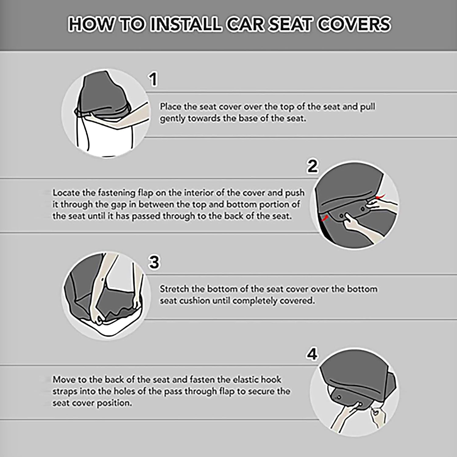 Cute Yorkie Print Set of 2 Car Seat Covers Car Accessories, Floral Universal Auto Accessories Bucket Front Seats Protector Fits for Car,SUV Sedan,Truck, Brown