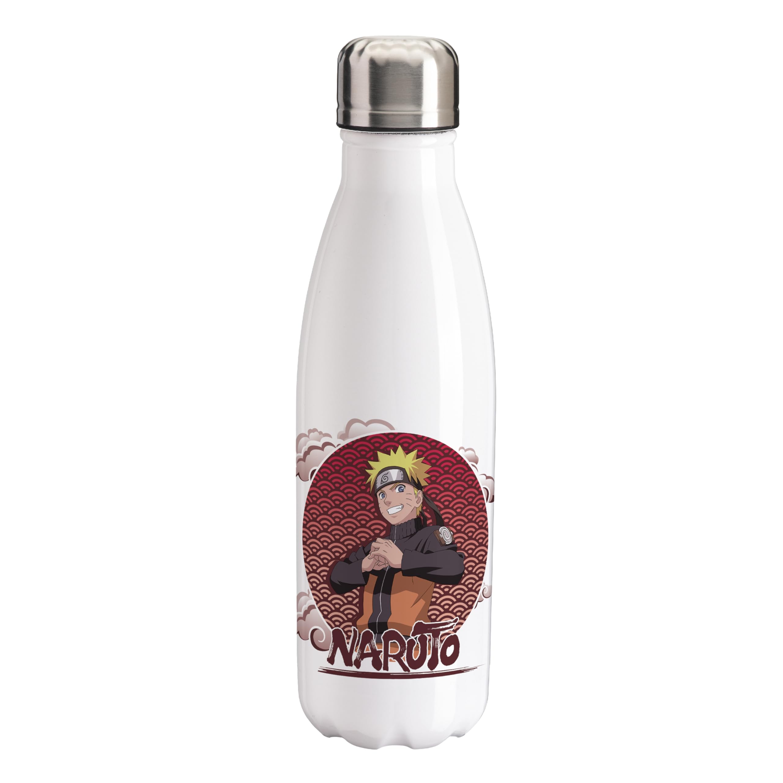 Bouteille Naruto Sasuke cadeau idéal en acier inoxydable léger