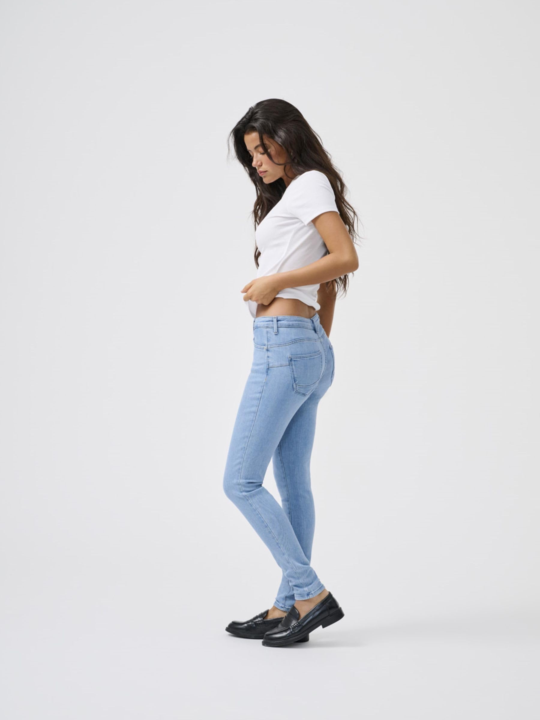 ONLY Female Skinny Jeans ONLPOWER Mittlere Taille Skinny Fit Jeans | Skinny fit jeans
