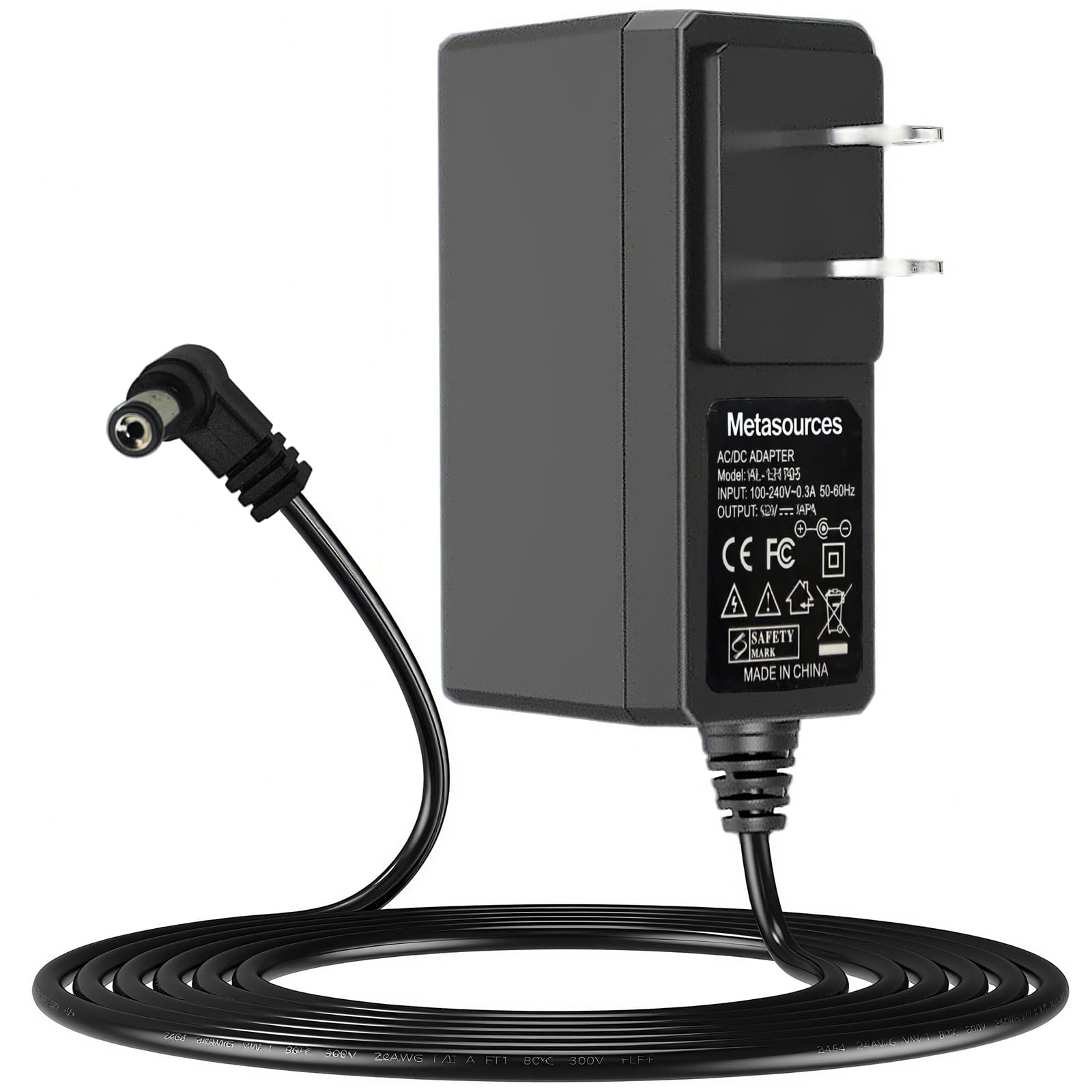 Amazon.com: Metasources 12V AC/DC Adapter Compatible with Casio