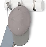 Vista 28 de Umbra Perchero de Pared Abatible Flip con 8 Ganchos – Almacenamiento Moderno que Ahorra Espacio para Sombreros, Chaquetas, Bolsas, Entrada