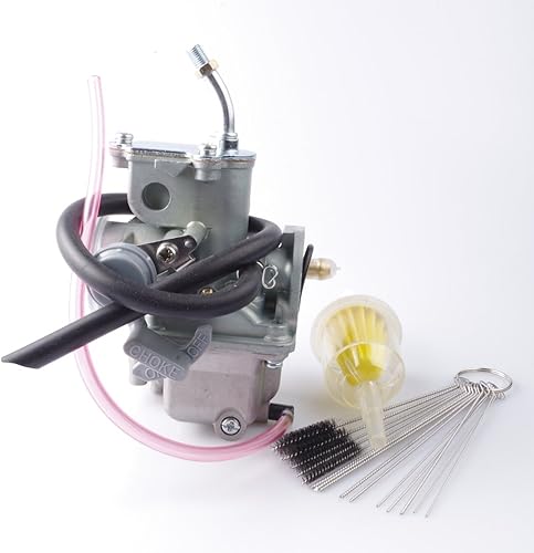 Miniatura 8 de Carburador compatible con Yamaha Raptor 80 2002 2003 2004 2005 2006 2007 2008 Yamaha Champ 100 YFM 100 ATV Quad 1987-1991 Raptor 50 YFM50 YFM50R