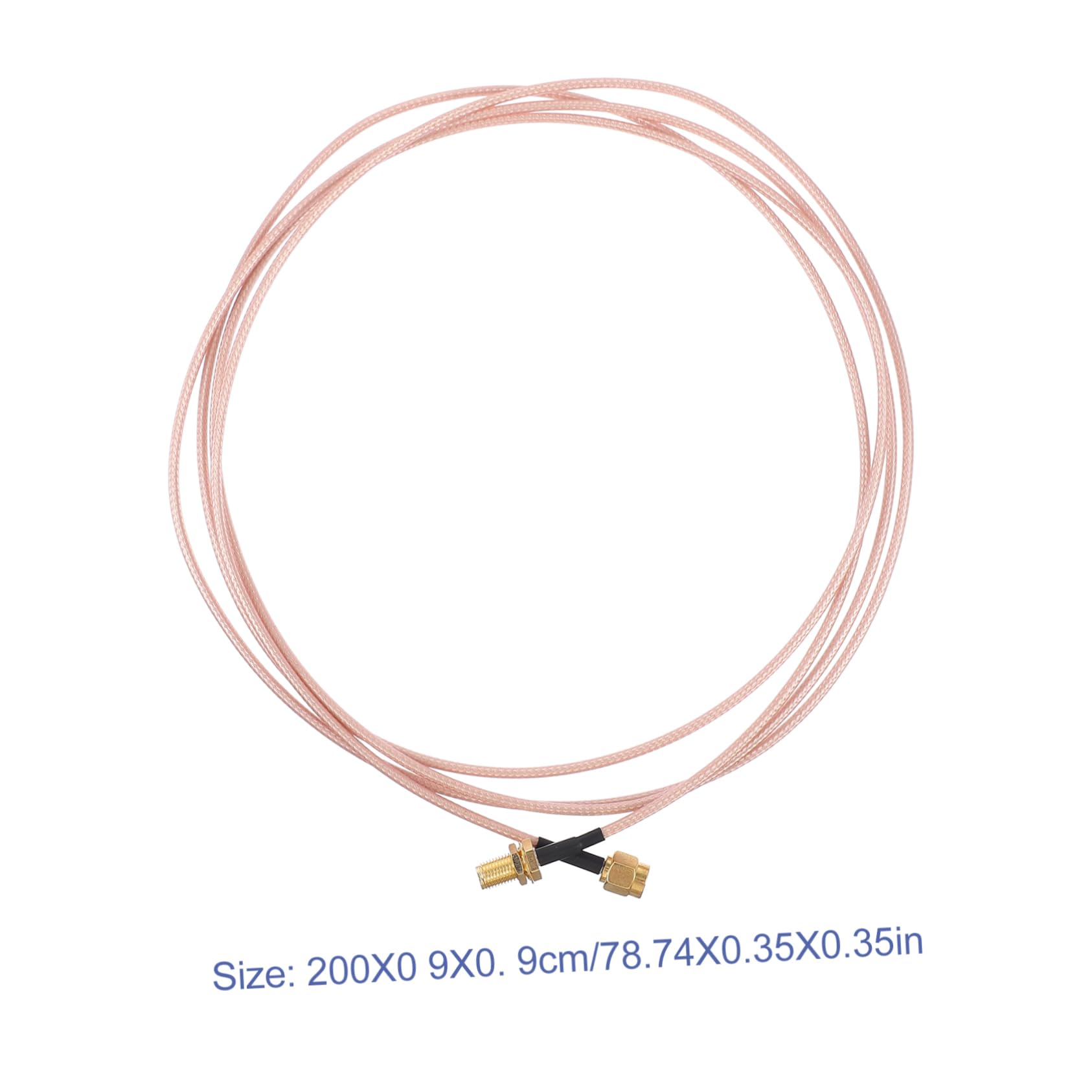 Câble d'Extension SMA vers Femelle Rg316 2M Amplificateur d'Antenne Adaptateur Antenne Rallonge Antenne Haute Performance Perte de Signal Connectivité Fiable