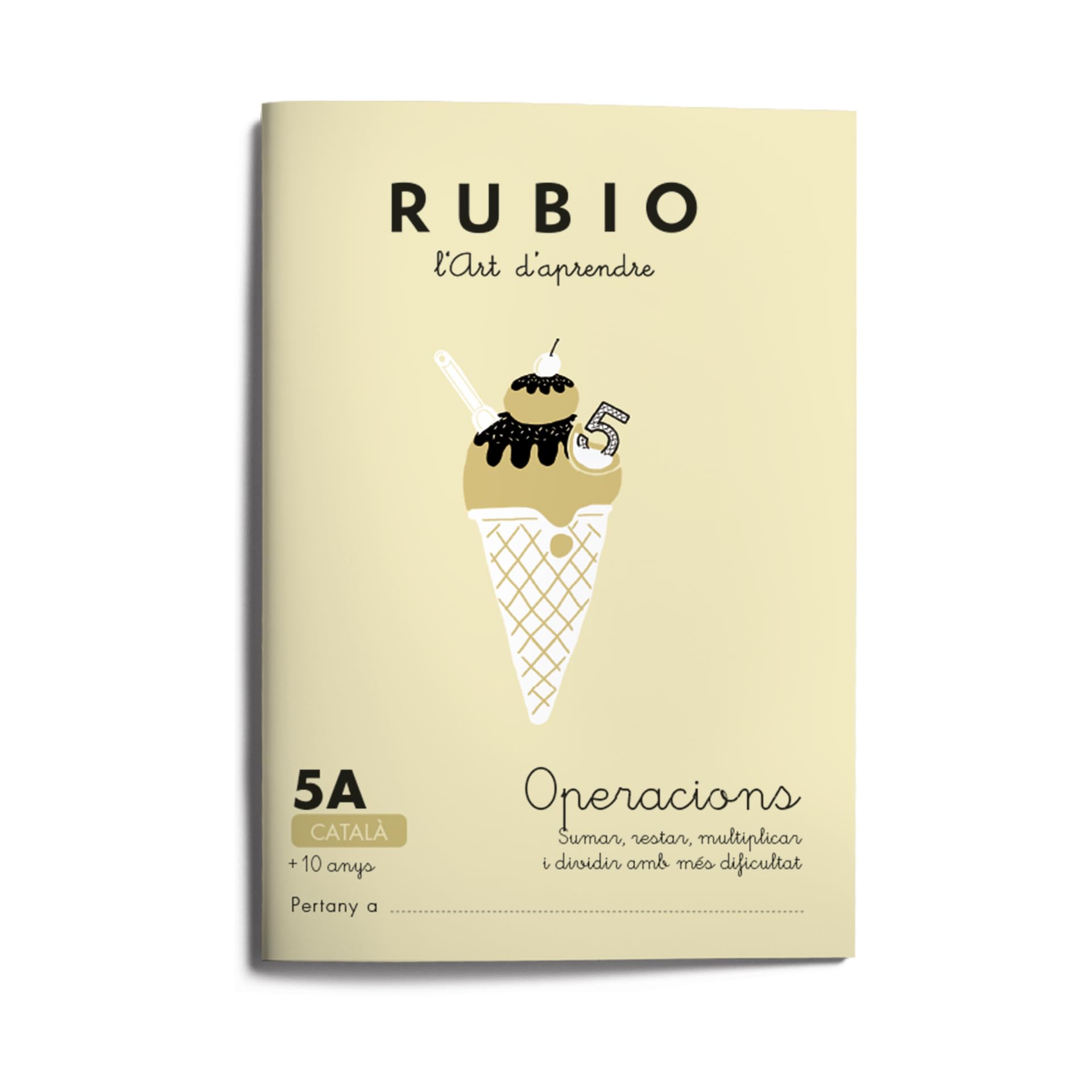 Rubio OP5A CAT - Cuaderno operaciones