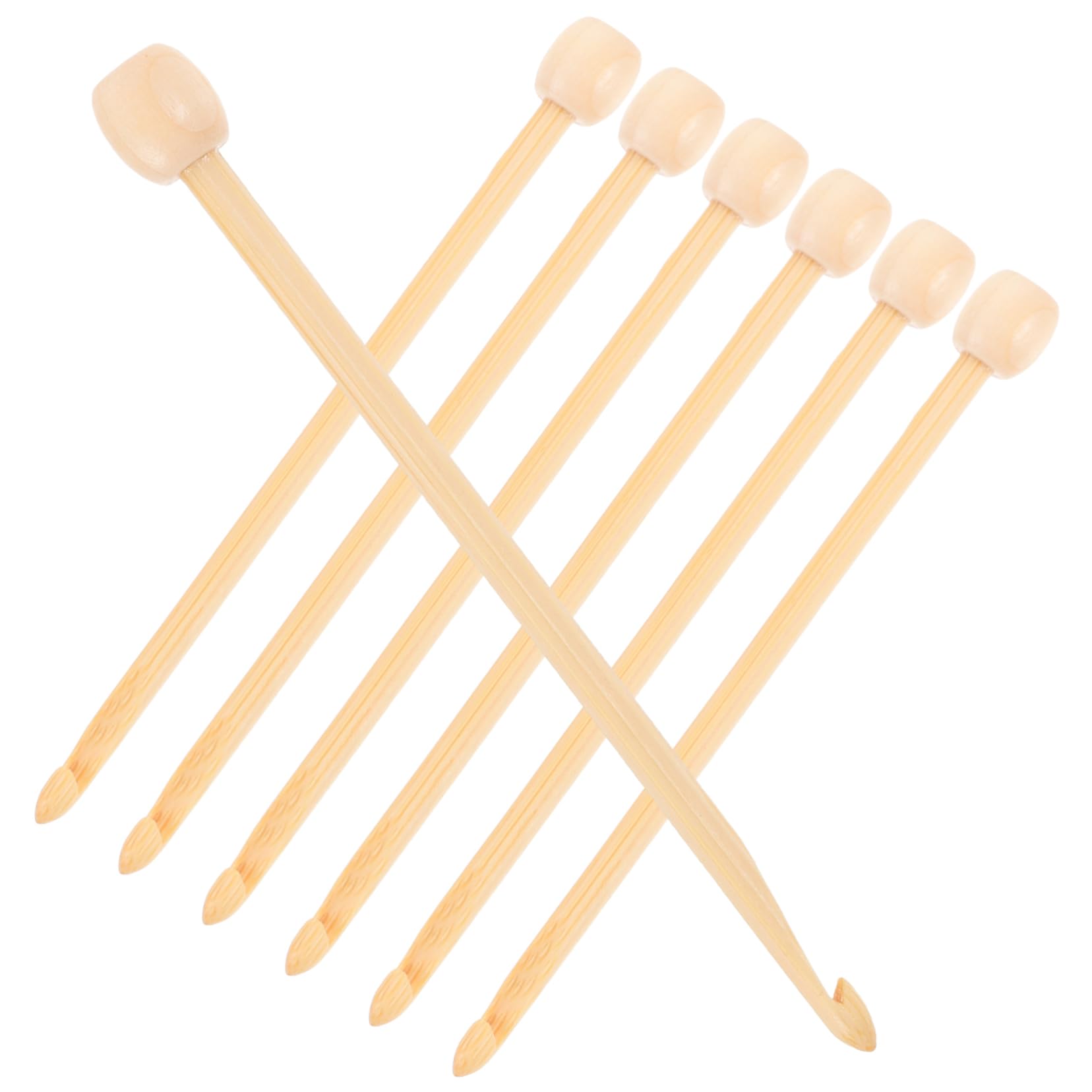 SHINEOFI 40piezas De Ganchillo Mini Para Tejer De Crochet Para Manualidades De Lana De Tejer Para Suéteres y Accesorios De Muñeca