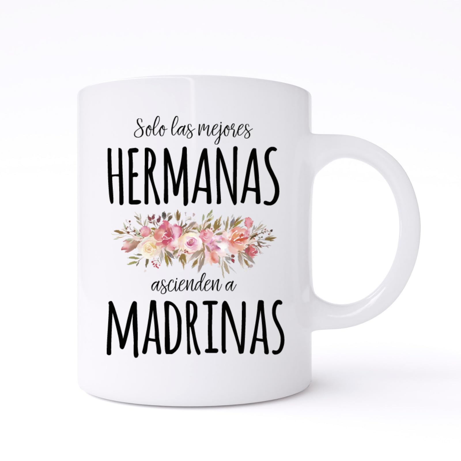 COOLPRESENTS Taza madrina bautizo ¿Quieres ser mi madrina? Solo las mejores Hermanas ascienden a madrinas, Anunciar embarazo, Bautizo niño niña, Detalles Bautizo, Regalos Madrina bautizo