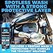 Flowgenix™ Waterless Car Wash Spray - Grand Finale - Motorcycle Cleaner & Car Wax Spray Polish (8 oz) - Ceramic Coating - Incl. 2 Microfiber Towels - Quick Detailer Spray to Make Your Vehicle Shine