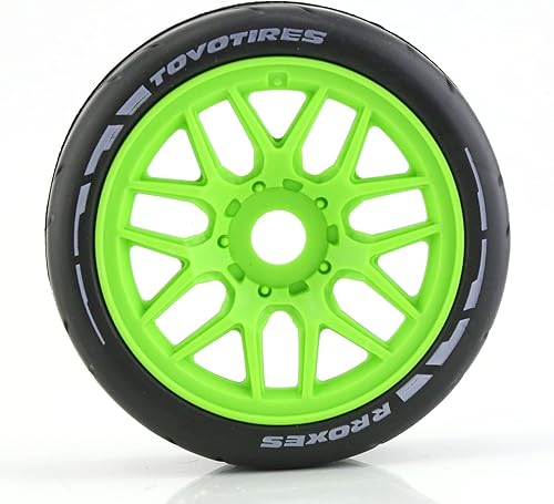 Miniatura 19 de Lifehead 1/8 Escala 4.055 in Diámetro Exterior RC Flat Track Car Rally Coche Neumáticos y llantas para HPI WR8 HSP Hobao ARRMA Redcat Losi Kyosho