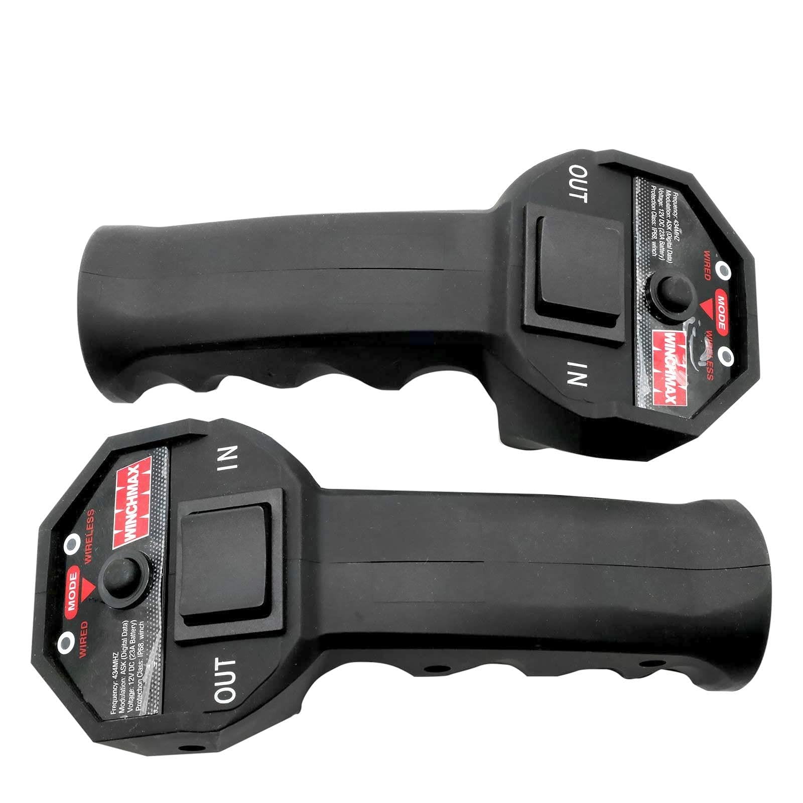 Winchmax 13.500 Libras (6.123 kg) Serie SL Cabrestante eléctrico de 12v de Grado Militar. Cuerda de Dyneema, Control Remoto inalámbrico Doble.