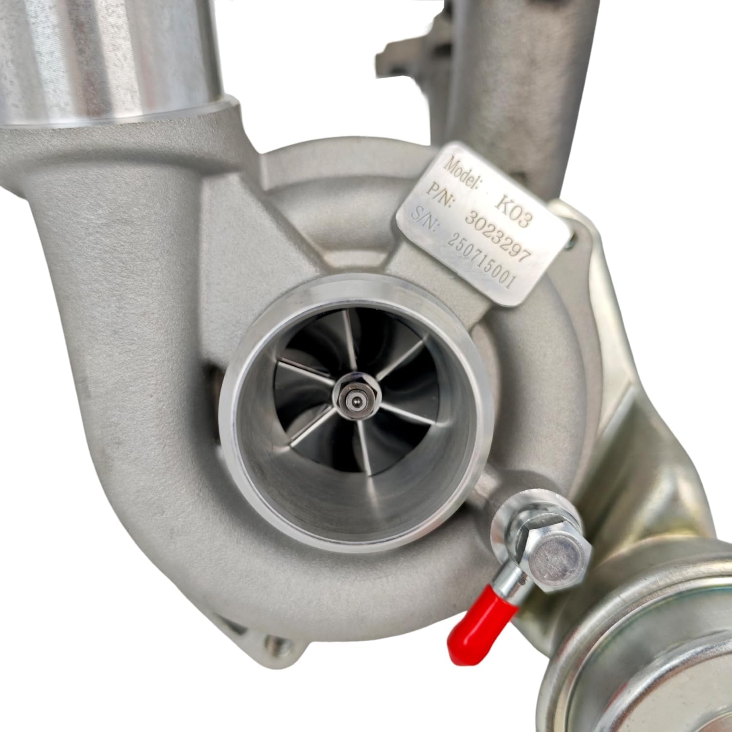Billet Upgraded K03 Turbocharger 1205689 3022792 Compatible with Polaris 2016-2021 RZR XP 4 Turbo Dynamix EPS Fox LE, 2019-2021 RZR XP 4 Turbo S, 20-21 RZR Turbo S UTV 51628-0047 3023297 925CC