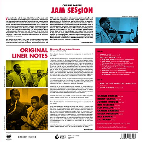 Jam Session [180-Gram Blue Colored Vinyl] [Disco de Vinil]