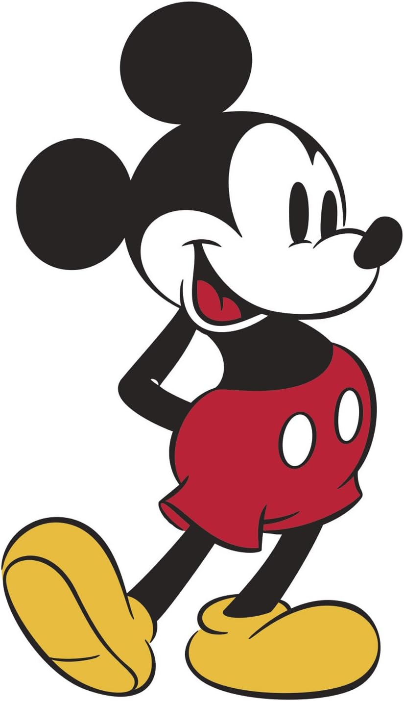 RoomMates RMK3259GM Disney Mickey Mouse Giant Peel and Stick Wall Decals