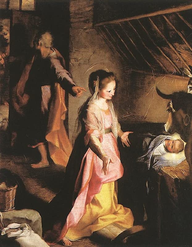 Affiche Toile la Nativité Federico Fiori Barocci édition d'art
