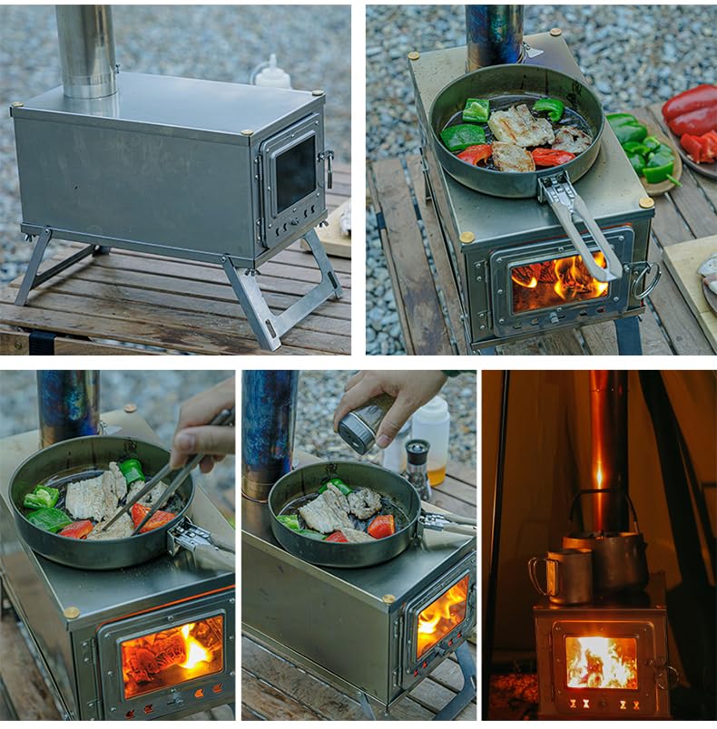 DANCHEL OUTDOOR S1 Small Hot Tent Stove