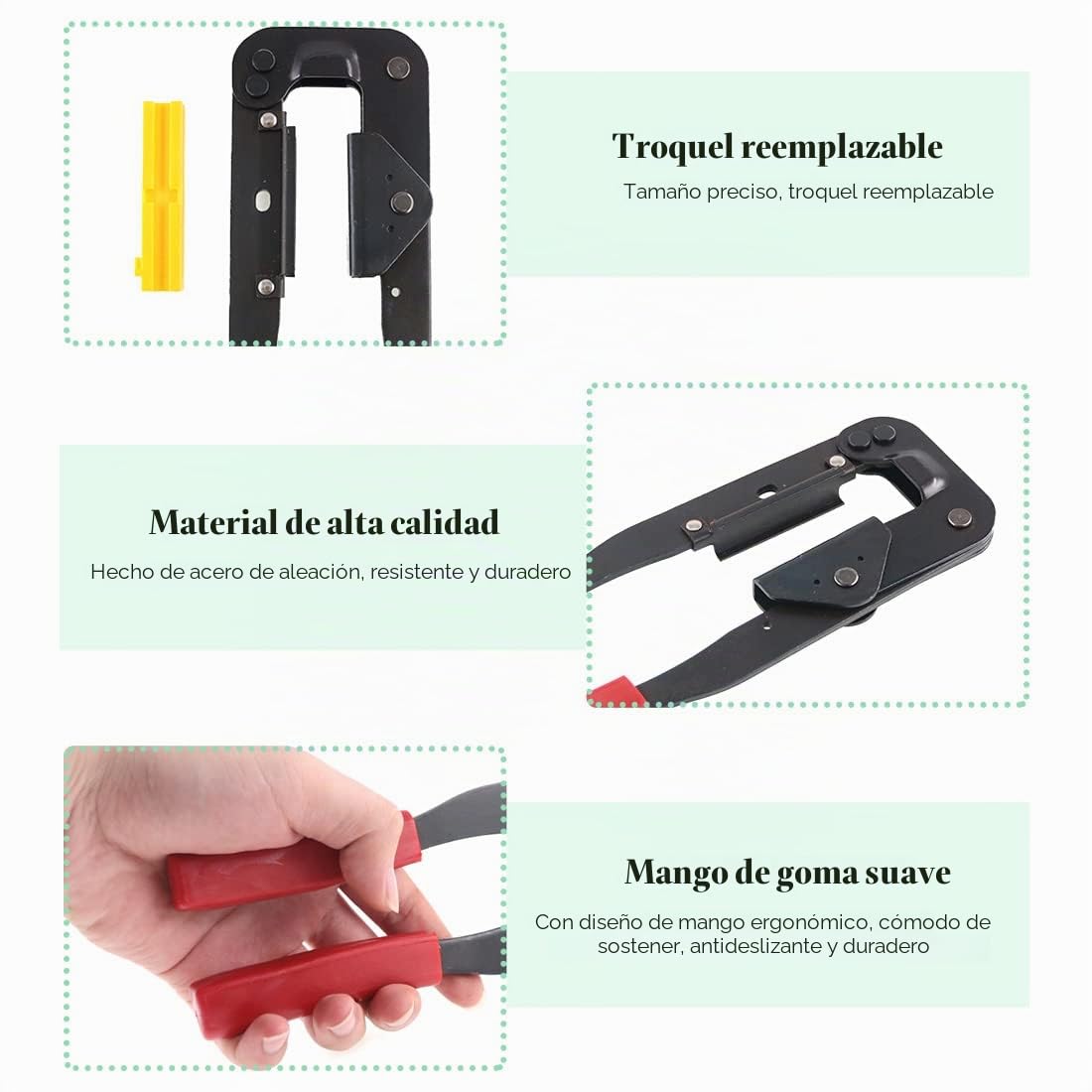 Keadic 50 unidades de 2,54 mm de paso dual filas IDC socket surtido kit 10 16 20 26 pines hembra conector de cable IDC