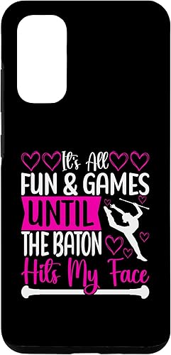 Galaxy S20 Baton Twirling Outfit Majorette Baton Twirler Case