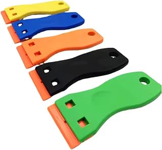 Glue Removal Scraper Mobile Phone Screen Glue Removal Scraper Plastic Scraper Black