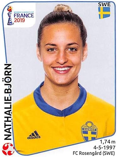 2019 Panini FIFA Women's World Cup France Album Stickers (Individual Sticker Only) Soccer #469 Nathalie Bjorn Sweden 2 Inch by 2 12 Inch Collectible 2019 Panini FIFA Women's World Cup France Album Stickers (Individual Sticker Only) Soccer #469 Nathalie Bjorn Sweden 2 Inch by 2 12 Inch Collectible