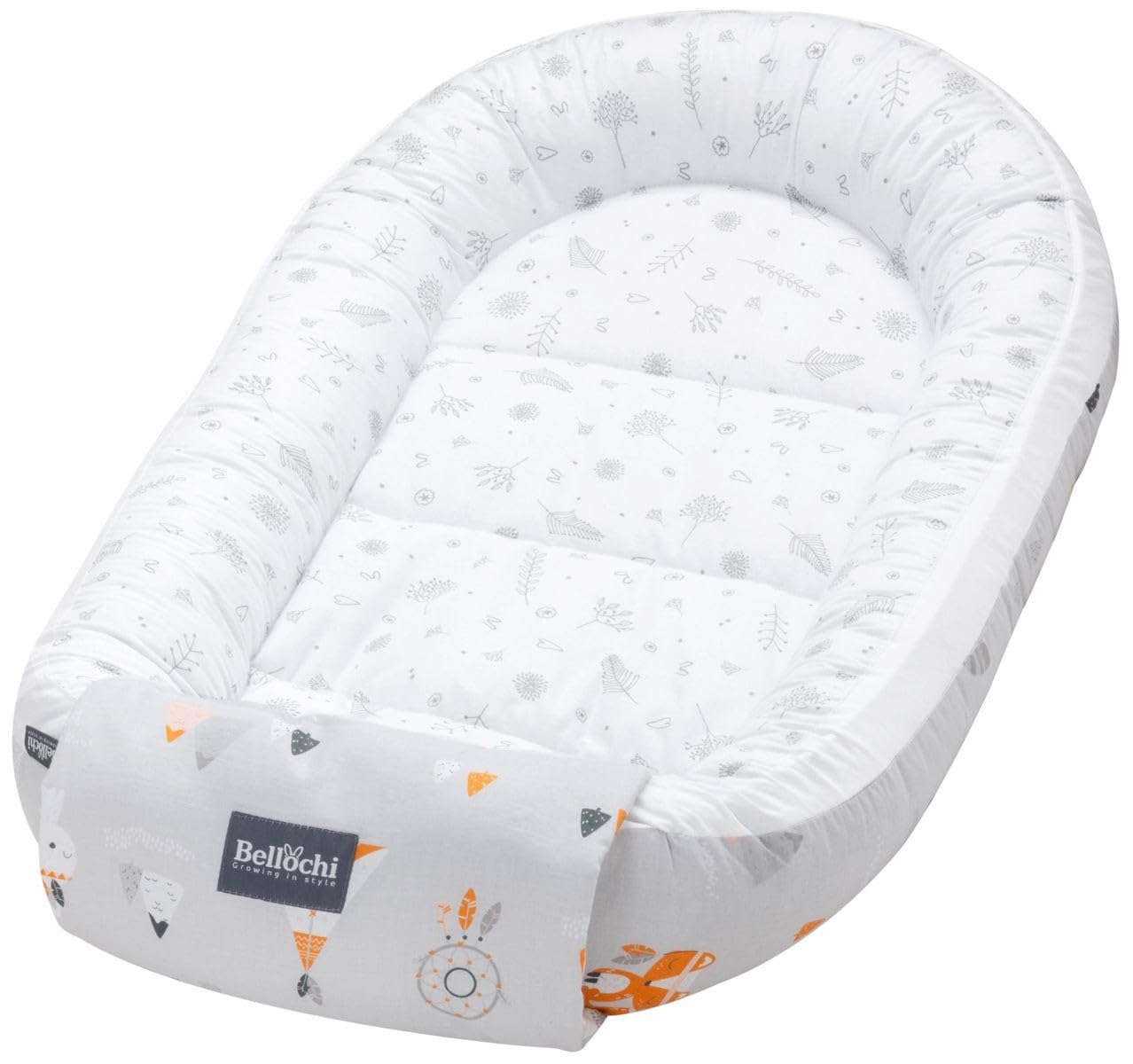 Zestaw wyprawkowy 5 elementowy | Kokon | Gniazdo dla Noworodka 60x100cm | Kocyk dla Noworodka 50x75cm | Zestaw dla noworodka | Baby shower | 100% Bawełna | apanatschi