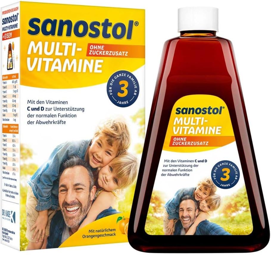 Sanostol Saft ohne Zuckerzusatz, 230 ml