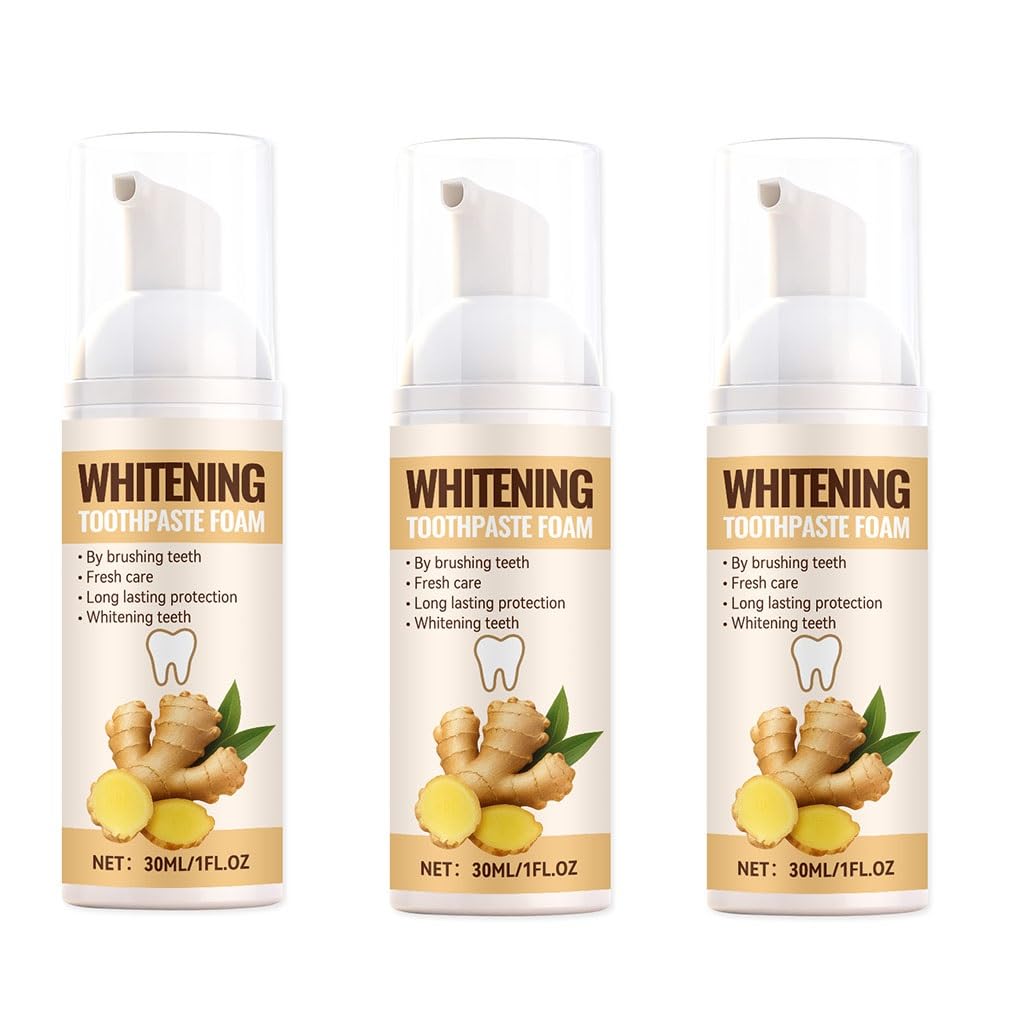 Mousse de cuidado bucal premium for un aliento fresco diario, espuma suave y una experiencia de limpieza suave(3pcs)