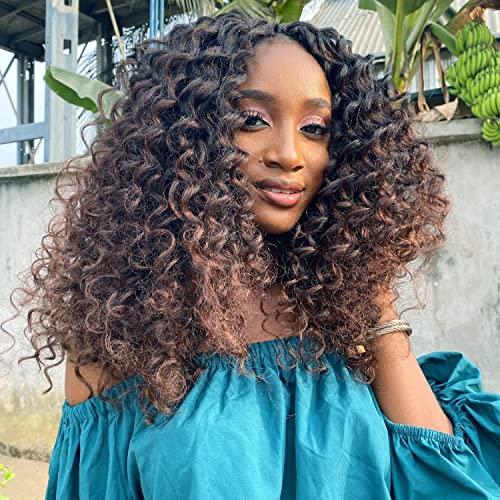 Ocean Wave Crochet Hair Pre Looped Deep Wave Crochet Hair for Women