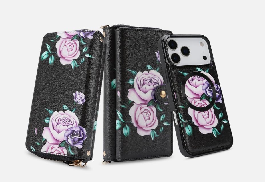 Étui Google Pixel 9 magnétique pour ranger cartes et monnaie facilement