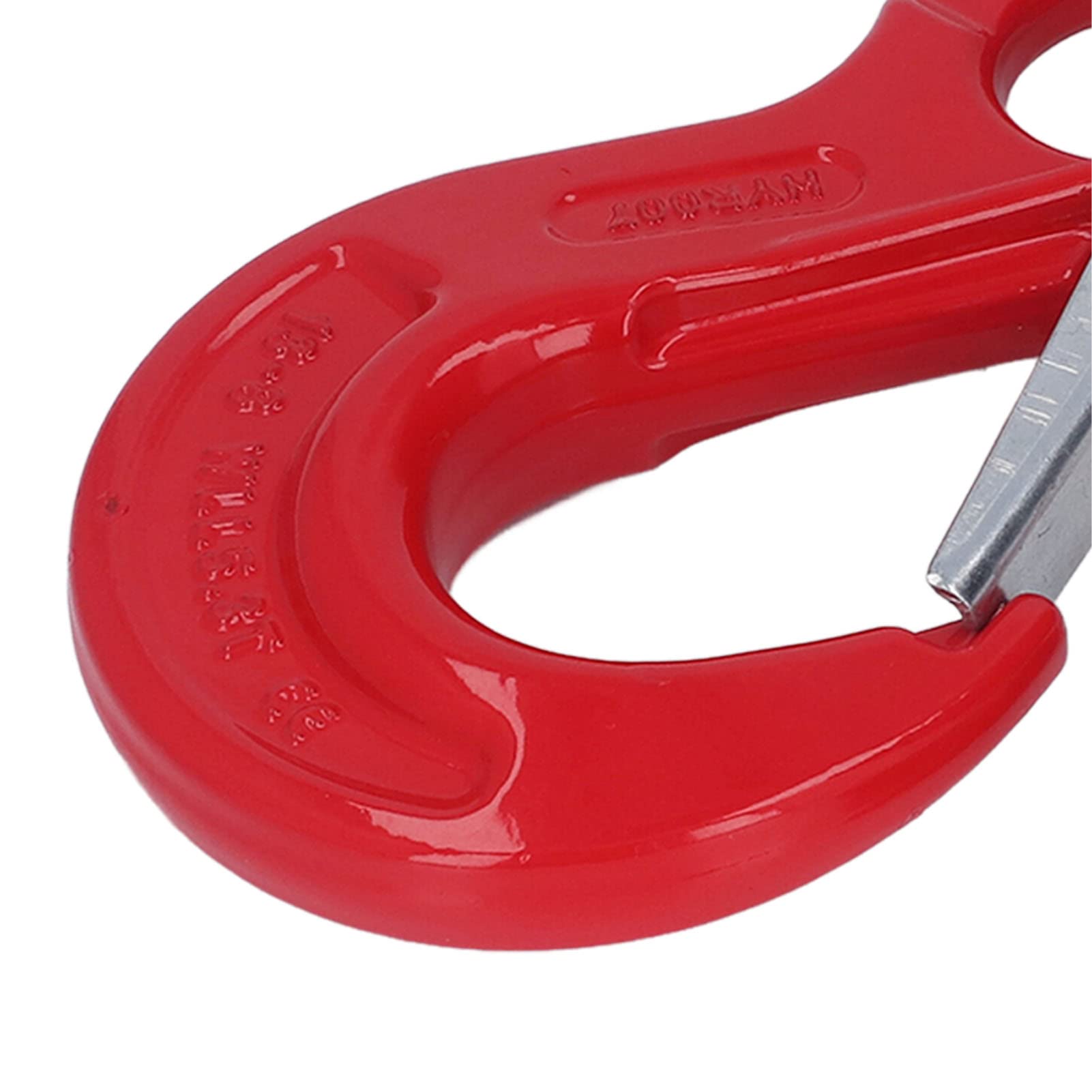 Gancio Scorrevole 5.3T Gancio di Sollevamento Dal Design Ispessito con Scatto Anti-disinnesto per Costruzioni e Sollevamenti Pesanti, Acciaio Al Cromo Molibdeno, 2 Pezzi