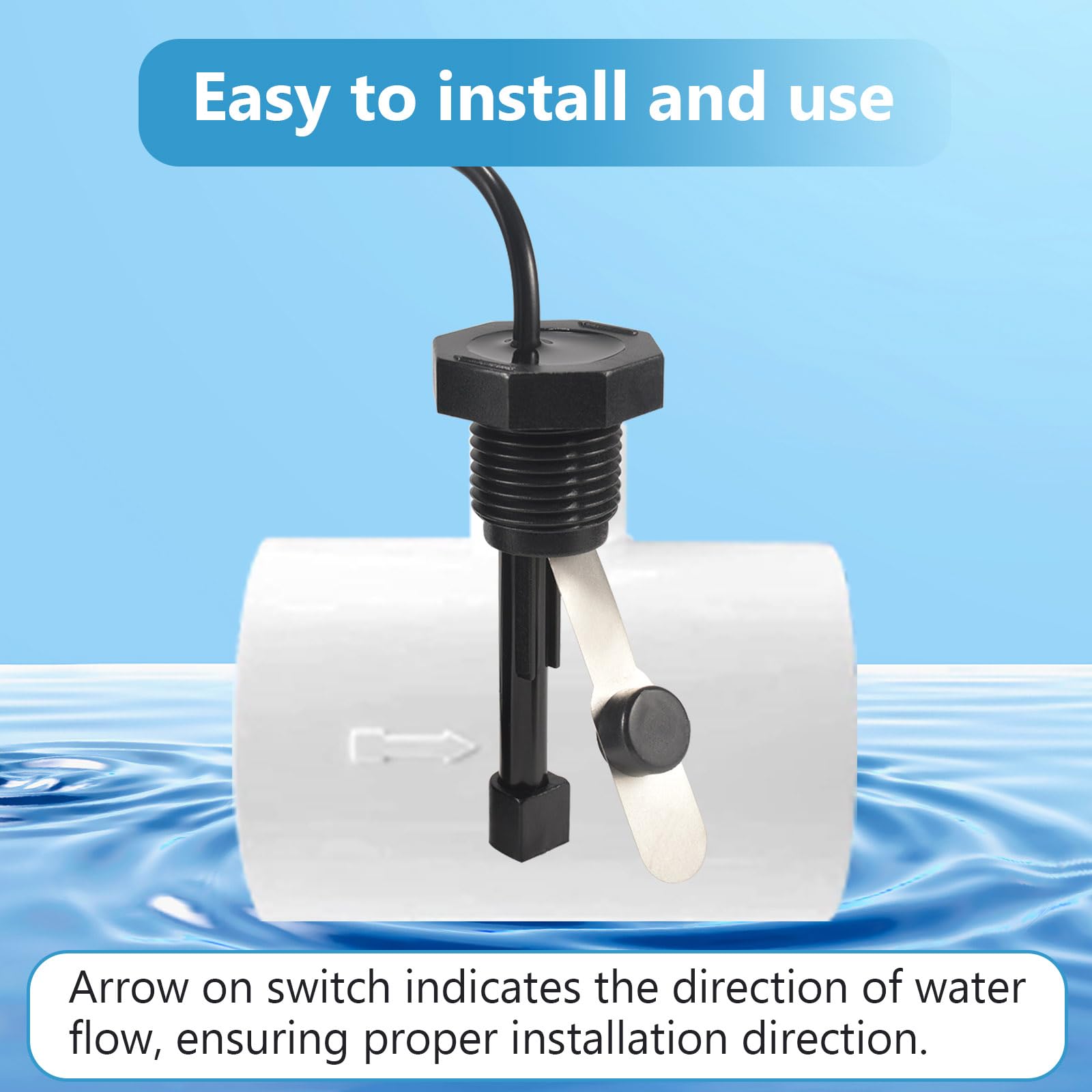 Pool Salt System Assembly With GLX-FLO-RP Sensor For Aquarite Salt ...