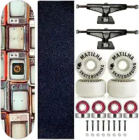Skate Completo Montado Shape Matilha Skate Television 8.0