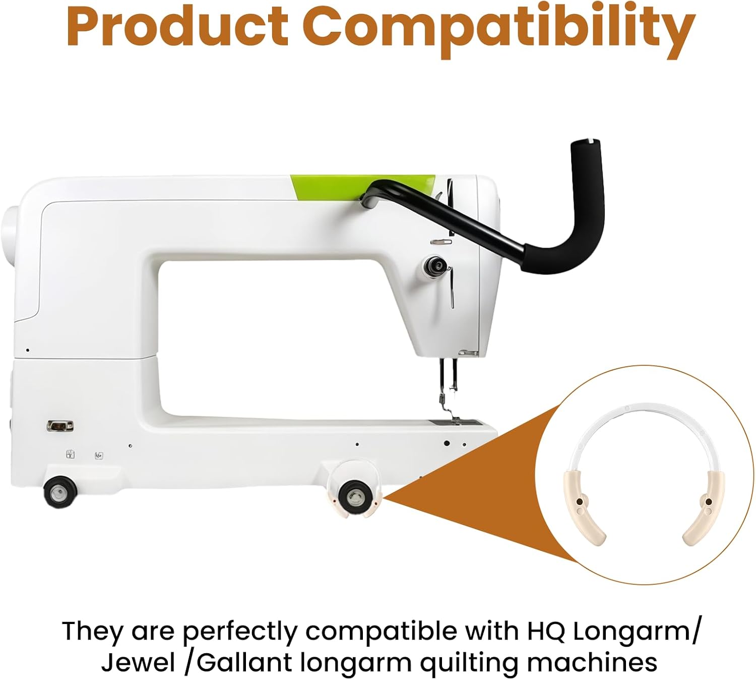 XwaYexa Quilter Channel Locks Set for Longarm Quilting Machines