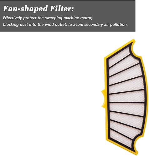 Miniatura 5 de I clean Kits de reposición Roomba serie 500, compatibles con iRobot Roomba 560, 510, 530,595, 535, 540, 580, 610 piezas para aspiradoras