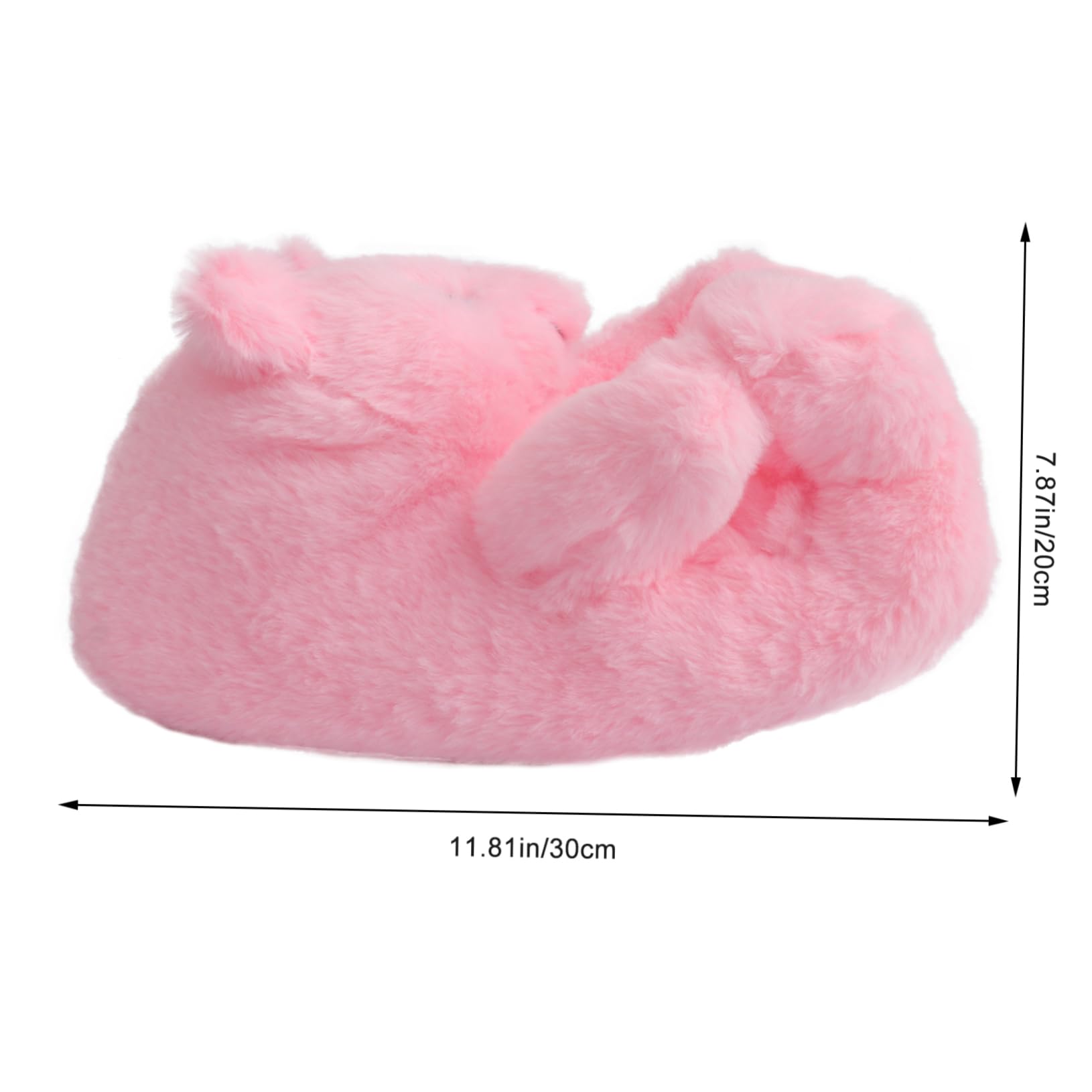 BESTYASH pantofole a forma di orsacchiotto per graziose pantofole da donna adulto scarpe riscaldanti scarpe termiche pantofole da orso pantofola dell'orso del fumetto Peluche Brown