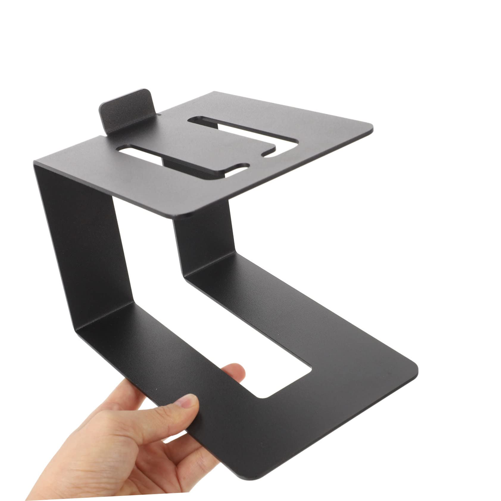 Holibanna Desktop Speaker Stand for Bookshelf Speakers Metal Computer Riser Angled Design for Enhanced Sound Quality Sturdy Construction for Use