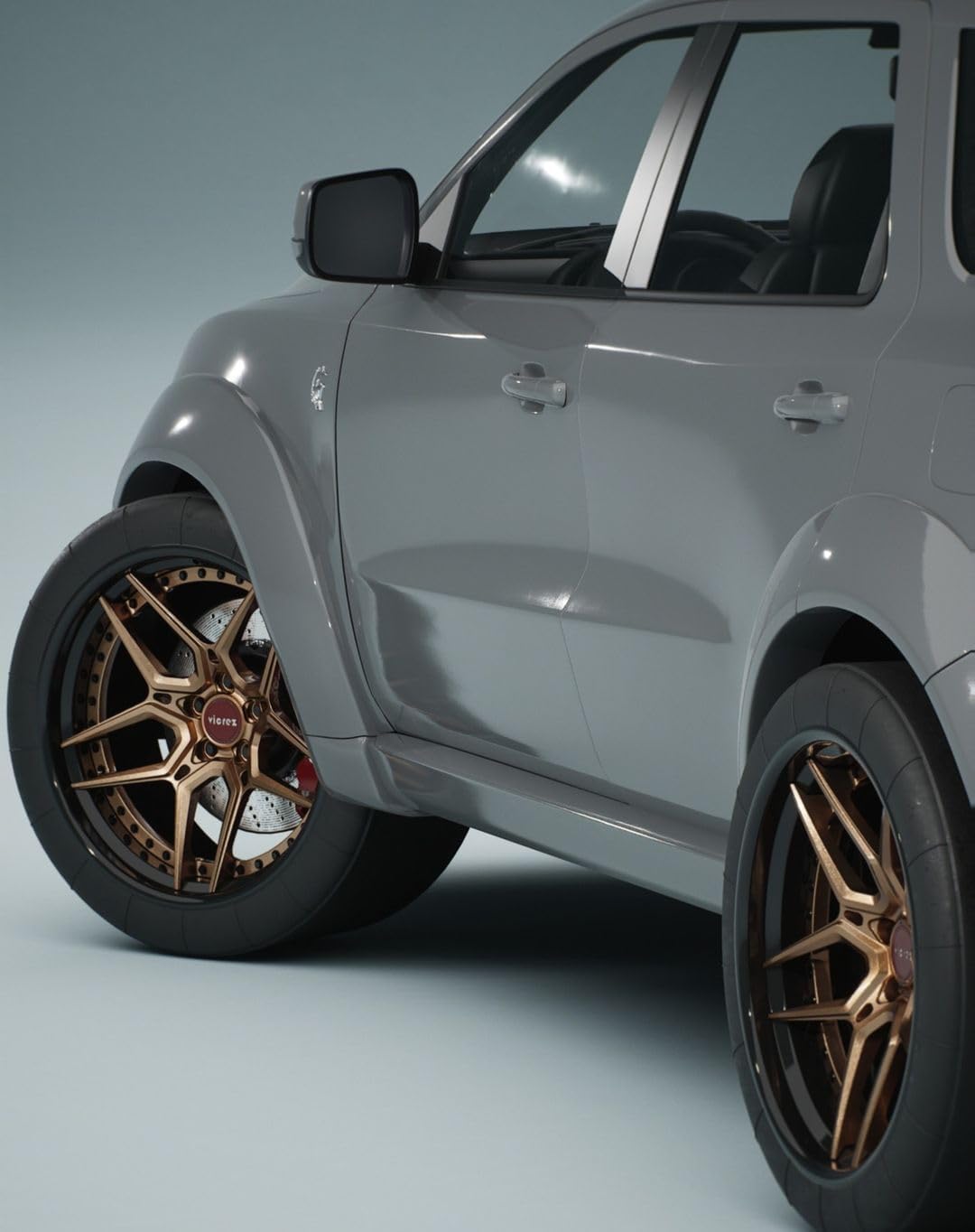 Vicrez Widebody Kit Demon Style vz102525 compatible with Dodge Durango 2014-2023