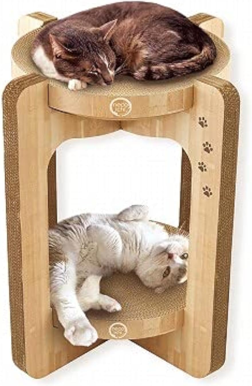 Necoichi Cozy Cat Scratcher Tower