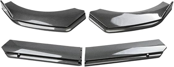 Car Front Bumper Chin Lip Spoilers Body Kits Splitter Skirt Diffuser Protection Guard Cover,LAICY ,Compatible with Chevy Camaro SS Z28 ZL1 RS(Carbon Fiber)