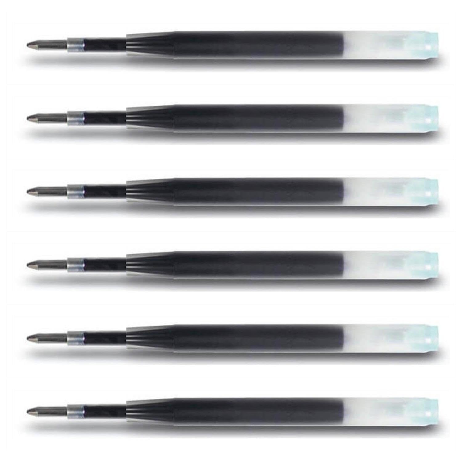 Pilot Ballpoint Pen Refills (Pack of 6 brfn Moy. Paste 1 mm Black