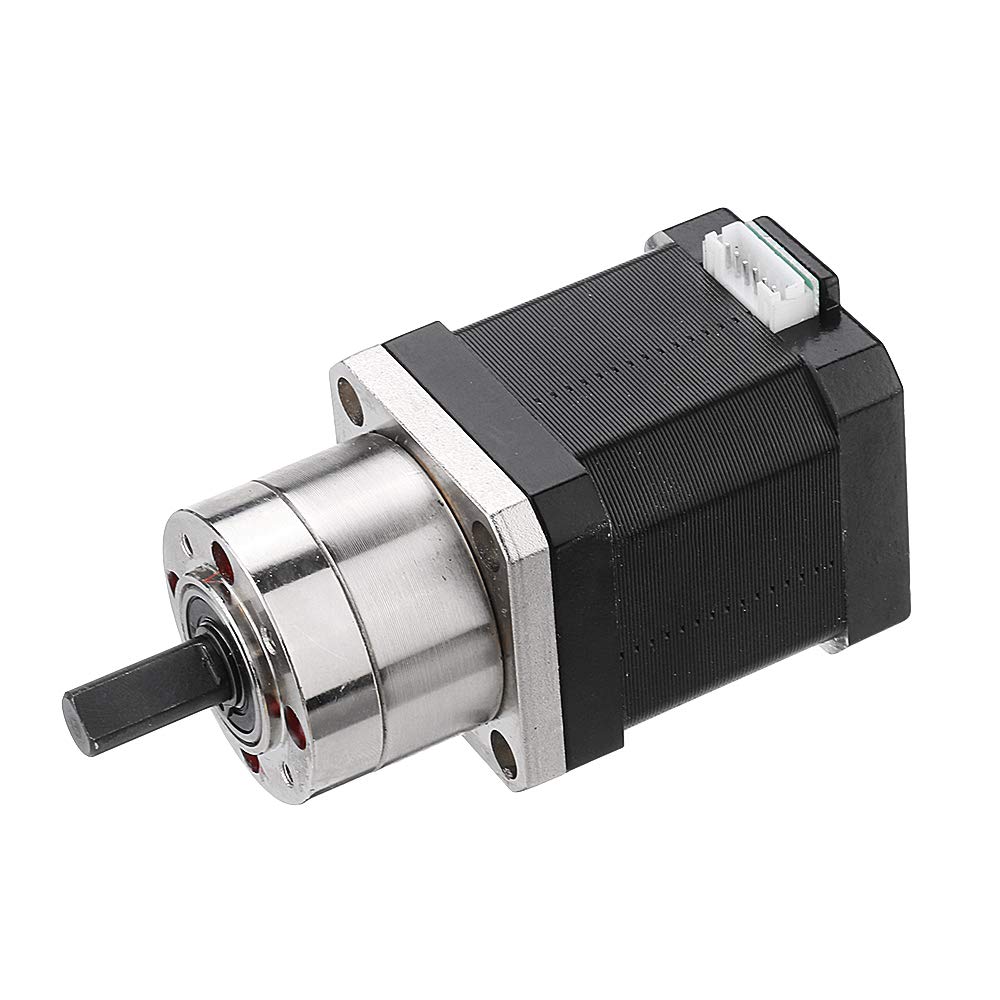 KingLan 17Hs8401S-Pg Nema 17 Extruder-Getriebeschrittmotor 42 Motorübersetzungsverhältnis Planetengetriebeschrittmotor - Übersetzungsverhältnis 14-1